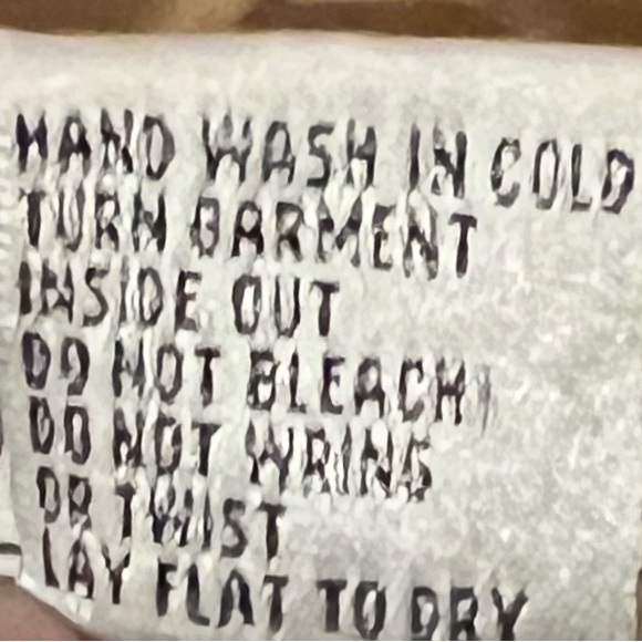 Will Smith Collections Light Brown Open Knit Sequins Sleeveless Sweater SZ M - Picture 5 of 5